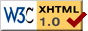 Valid XHTML 1.0!